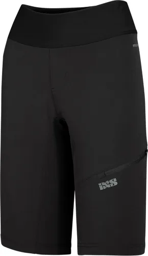 IXS Girls MTB-Shorts Carve Hip-Hugger Schwarz Gr. XL - Fahrradhosen für Frauen, speziell für Trails entwickelt mit optimaler Passform und Komfort.