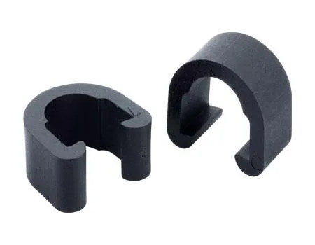 AVID, FORMULA, PROMAX, HAYES, SHIMANO, GRIMECA, SRAM, MAGURA, CODA, HOPE, ZOOM 8x C-Clip Zugbefestigung Klammer Bremsleitungsbefestigung Rahmen Scheibenbremse Schwarz Nylon 4,5-6 mm 8 Stück