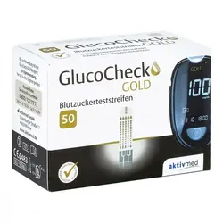 Gluco Check Gold Blutzuckerteststreifen
