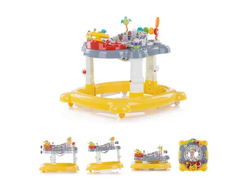 Chipolino Joya Lux 4-in-1 Kinderwagen - Lauflernwagen mit 360° drehbarem Sitz, faltbar und ideal für aktive Eltern, die Flexibilität schätzen.