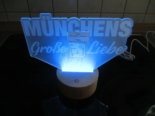 TSV 1860 München LED-Lampe-Nachtlicht