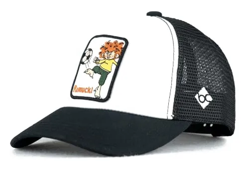 Bavarian Caps Pumuckl Fußball Edition Baseball Cap für Kinder - Stylisches Baseball Cap für kleine Fußballfans mit Pumuckl-Motiv, größenverstellbar und aus leichtem Material für optimalen Tragekomfort.