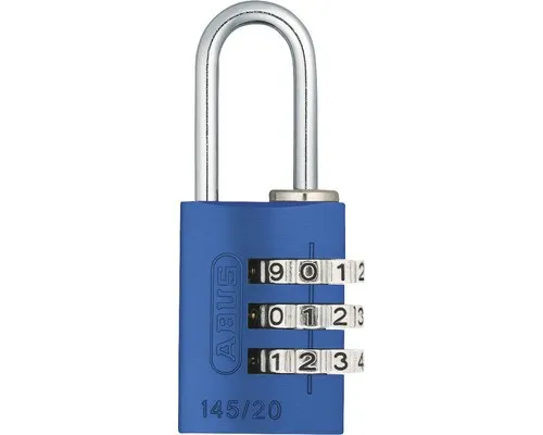 ABUS Zahlenschloss 145 10046605-01 - Praktisches ABUS Zahlenschloss 145 mit individuellem Zahlencode, ideal für Alltag und Freizeit. Robuste Bauweise und viele Farben für jeden Geschmack.