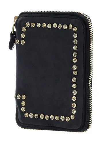 Campomaggi Geldbörse aus echtem Leder mit Nieten von Campomaggi