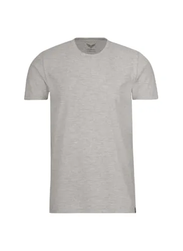 TRIGEMA Slim Fit T-Shirt aus DELUXE Baumwolle - Herren-Shirt, 100% Baumwolle, angenehm tragbar dank DELUXE-Single-Jersey-Qualität, ideal für Alltag und Freizeit, Made in Germany.