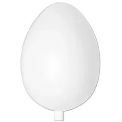 Kunststoff-Ei, 18 cm