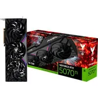 GeForce RTX 5070 Ti Phoenix-S - Hochleistungs-Grafikkarte mit DLSS 4 - Kategorie: Grafikkarten, bietet mit 16 GB GDDR7 und GPU Boost-Takt von 2452 MHz herausragende Leistung für Gaming und kreative Anwendungen.