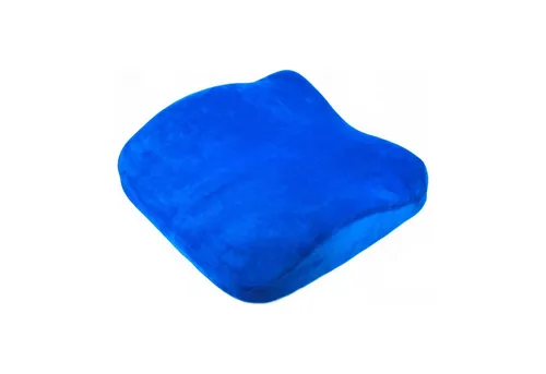 HAC24 Sitzkissen Ergonomisches Rückenkissen Rückenstützkissen Stützkissen Rücken, Visko-Schaum 40 × 40 cm