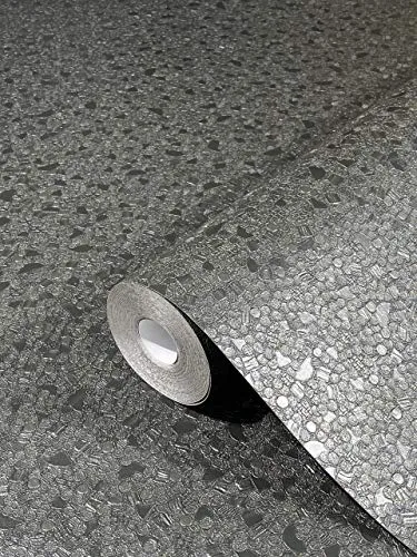 Glööckler Vliestapete mit Glitzermuster - Moderne Tapete für Wohnzimmer, Schlafzimmer oder Küche, dimensionsstabil und leicht zu verarbeiten – ideal für eine schnelle Renovierung ohne Tapeziertisch.