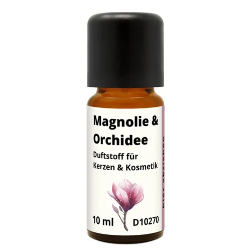Duftstoff Magnolie & Orchidee 10 ml Duftöl für Kerzen, Seifen und Kosmetik