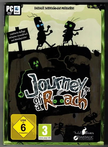 Journey of a Roach PC Download - Steam Code - Abenteuer-Spiel für PC mit USK 6, inkl. Produktschlüssel für DE, AT, CH. Tauche ein in die einzigartige Welt von Journey of A Roach!