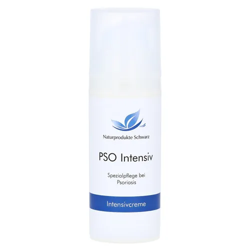 Pso Intensivcreme bei Psoriasis 50 ML - Arzneimittel für intensive Hautpflege bei Psoriasis mit Emuöl und Murmeltieröl, die schnell einziehen und entzündungshemmend wirken.