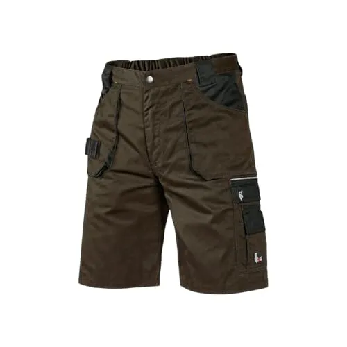 CXS Herren Arbeitsshorts Professionell in braun von CXS