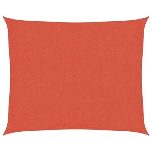 vidaXL Sonnensegel 2,5x3m Terrakottarot in orange von vidaXL