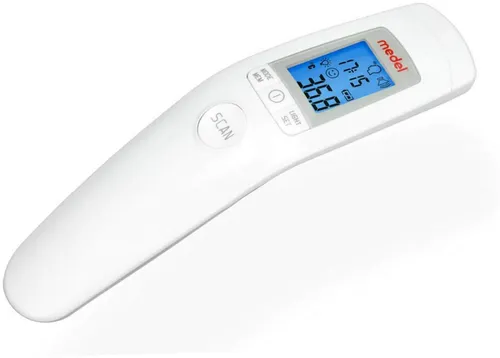 Medel Temp kontaktloses Fieberthermometer 1 St - Fieberthermometer, kontaktlose Messung für schnelle und hygienische Temperaturkontrolle, ideal für die ganze Familie.