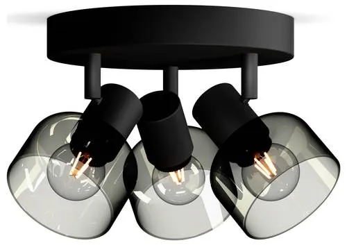 Philips Sleet Deckenstrahler E14 Schwarz - Eleganter Deckenstrahler für stimmungsvolle Beleuchtung, mit beweglichen Spotköpfen für individuelle Lichtakzente. Ideal für jeden Wohnraum.