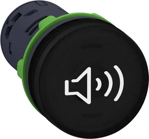 Schneider Electric Buzzer 80dB 12V-24V - Relais mit 90dB Lautstärke, ideal für industrielle Anwendungen und internationalen Einsatz, modularer Aufbau für flexible Nutzung.