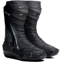 TCX S-TR1 WP Stiefel - Wasserdicht, Schwarz, 39 EU - Motorradstiefel mit Torsion Control System für optimalen Knöchelschutz und atmungsaktivem OrthoLite® Fußbett für langanhaltenden Komfort.