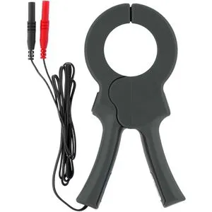 Benning Messadapter CC 4-1, 044166 - Präziser Stromzangenadapter - Elektroinstallation, sicherer 4mm Sicherheitsstecker für präzise Wechselstrommessungen bis 1200 A, ideal für Installationstester und Multimeter.