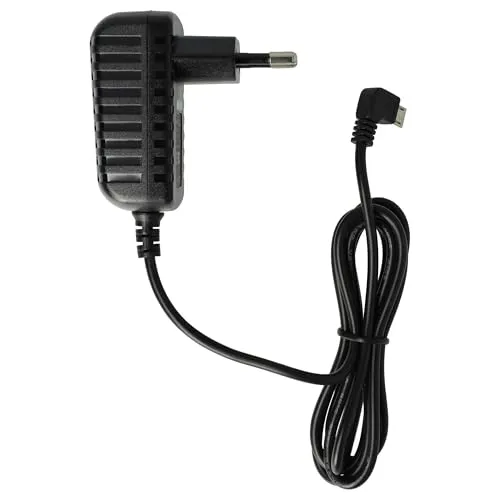 vhbw Micro-USB Ladegerät 1,0 A / 5V kompatibel mit Jabra Link 850 (14203-01), Link 360 Bluetooth-Adapter Smartphone, Tablet, MP3-Player, usw., gewink