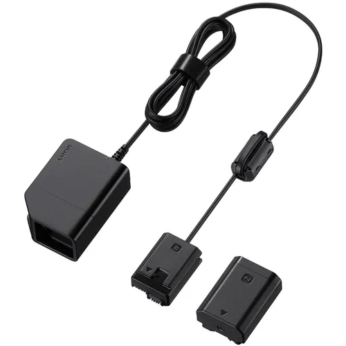 Sony DC-Coupler DC-C1 für externe Stromversorgung - Akkuladegeräte für Kameras, ideal für kontinuierliche Stromversorgung Ihrer Sony-Kamera während des Betriebs.