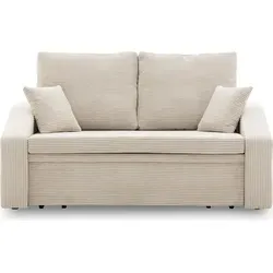 DORMA Schlafsofa mit Schlaffunktion 148x86cm Beige von Adams Group