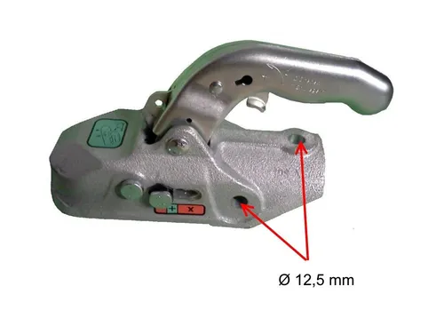 Knott Kugelkupplung K27-A 2700kg - Ø 50 mm, Ausführung A - Zubehör für Autoanhänger, robust und langlebig für sichere Anhängerverbindungen bis 2700kg.