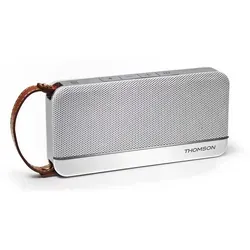 Thomson Bluetooth®-Lautsprecher WS02 - Retro White - Farbe: Weiß; TH343731 - Silber/Weiß