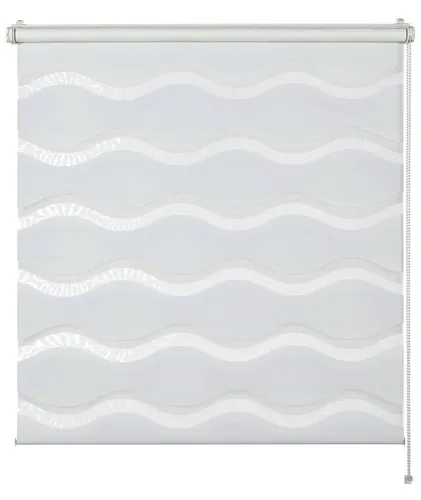 Doppelrollo Tilda - SCHÖNER WOHNEN-Kollektion, transparent - Rollos in 75 cm x 150 cm, freihängend mit Klemmfix-Montage, idealer Sichtschutz und lichtdurchlässig für ein angenehmes Raumklima.