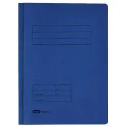 Doppelhefter Smart Line, DIN A4 Format, aus 320 g/m2 starkem Manilakarton (RC), für ca. 200 DIN A4-Blätter, blau