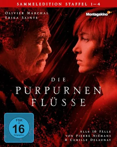 Die purpurnen Flüsse - Blu-ray Sammeledition - Staffel 1-4 [8 Blu-rays] - Spannende Krimi-Serie, freigegeben ab 16 Jahren, ideal für Thriller-Fans und Serienliebhaber.