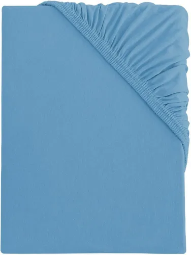 s.Oliver Spannbettlaken 90x200-100x200 cm - Spannbetttuch aus 100% Baumwolle, besonders weich und angenehm, für Matratzen bis 25 cm, maschinenwaschbar und trocknergeeignet.