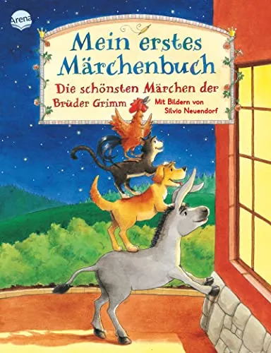 Mein erstes Märchenbuch: Die schönsten Märchen der Brüder Grimm - Hörbuch für Kinder ab 4 Jahren, ideal zum Vorlesen und Entdecken klassischer Märchen, fördert die Fantasie und Sprachentwicklung.