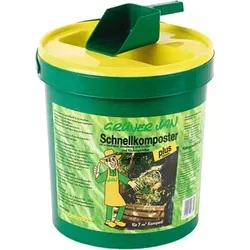 Grüner Jan Thermokomposter 6kg – Effizienter Schnellkomposter mit Schaufel