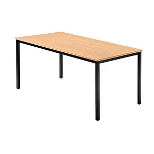 Besprechungstisch 160x80 Buche/Schwarz von Hammerbacher