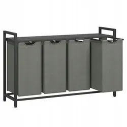 Wäschekörbe Grau von VASAGLE