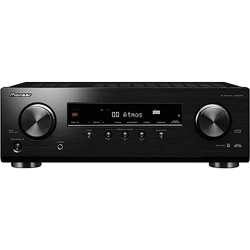 Pioneer VSX-534 5.1 Kanäle Surround Receiver - HiFi-Receiver mit 5x150 Watt, Dolby Atmos® und DTS:X® für beeindruckenden Raumklang. Kompakt und benutzerfreundlich, ideal für Kino-Feeling zu Hause.