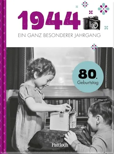 - Ein ganz besonderer Jahrgang: Jahrgangsbuch zum 80. Geburtstag | Mit historischen Fotos und Fakten aus Politik und Kultur (Jahrgangsbücher zum Geburtstag) 1944
