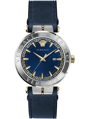 Versace Quarzuhr VE2F002 21 - Elegante Armbanduhr mit Quarz-Antrieb, wasserdicht bis 5 bar und edlem Saphirglas – der perfekte Begleiter für stilbewusste Träger.
