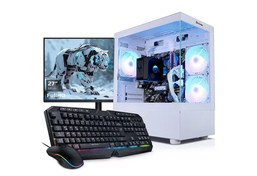 Kiebel Allround Gaming-PC-Komplettsystem mit 27