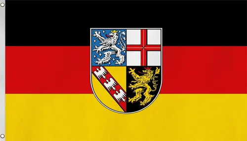 normani Flagge Fahne Bundesländerflagge 90 cm x 150 cm in schwarz von normani