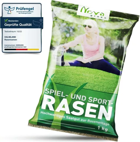 Premium Rasensamen Sport&Spiel 1kg = 40m² schnellkeimend