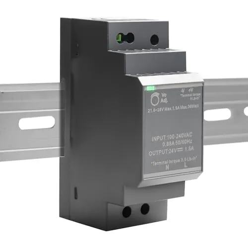 Produktbild Hutschienen Netzteil 24V: 24VDC 30W 1,5A, HDR-30-24 Hutschienen Schaltnetzteil DIN Schienen, DIN Schienen Transformator für Industrielles Automatisierungs System