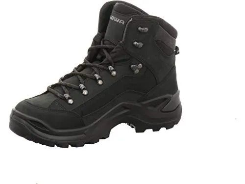 LOWA Herren Renegade GTX Mid Multifunktionsstiefel - Wanderschuhe mit zeitloser Optik und optimalem Gehkomfort. Ideal für Alltag und spontane Touren, bietet dieser Klassiker Stabilität und Halt auf befestigtem Terrain.