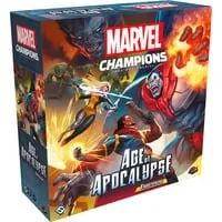 Marvel Champions: LCG – Age of Apocalypse, Kampagnen-Erweiterung - Strategisches Kartenspiel für 1-4 Spieler ab 12 Jahren, kooperativ gegen Apocalypse kämpfen, enthält keine zufälligen Karten und bietet eine spannende Spielerfahrung.