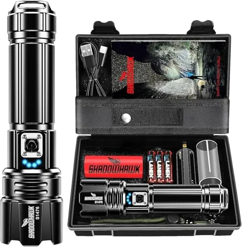 Shadowhawk Taschenlampe LED 500000 Lumen