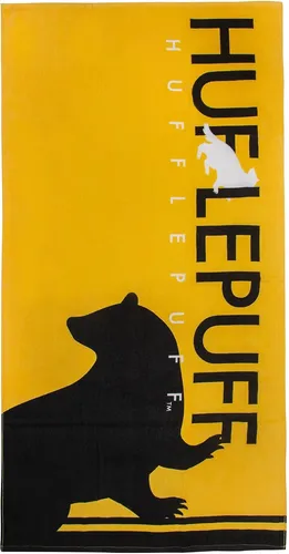 Harry Potter Hufflepuff 100% Baumwolle Mikrofaser Strandtuch
