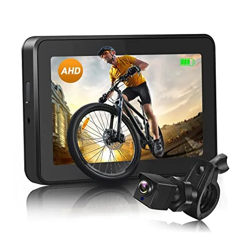 ATOVANKA Rückfahrkamera für Fahrrad mit 4,3