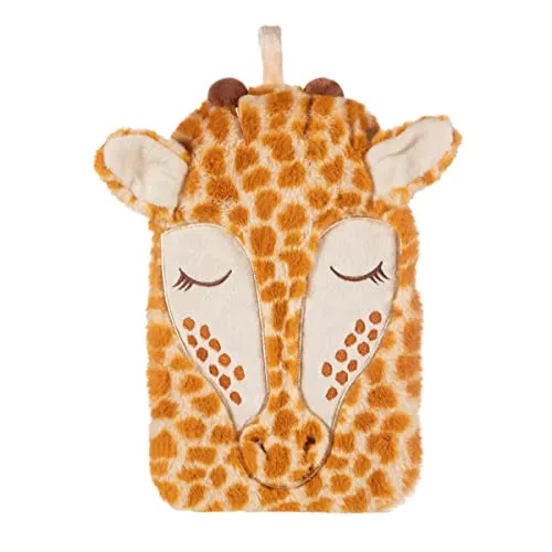 Sass & Belle Giraffen-Wärmflasche, Plüsch, Wärmflasche, Tierförmig (Giraffe), Braun