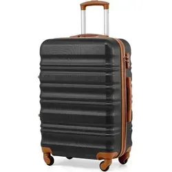 COOLIFE Hartschalen-Koffer Trolley mit TSA-Schloss und 4 Rollen